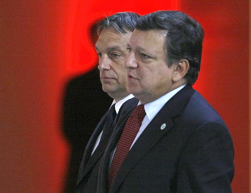 Kedden találkozik Orbán Viktor Barrosóval
