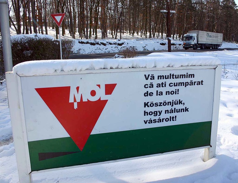 Enyhén csökkentek a Mol Románia eladásai