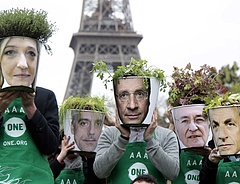 Sarkozy gratulált Franciaország új köztársasági elnökének