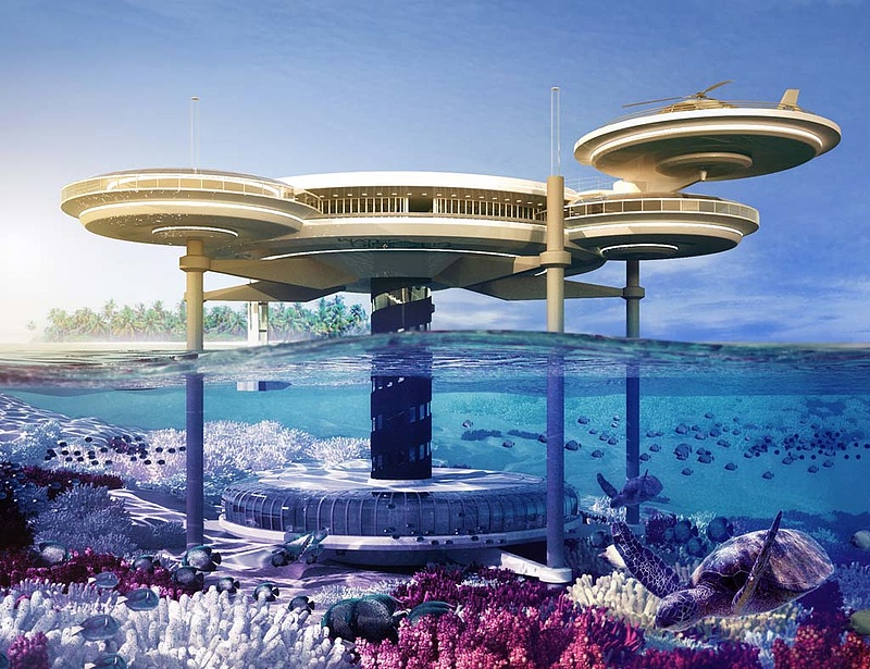 Lengyelek tervezik a dubai víz alatti hotelt
