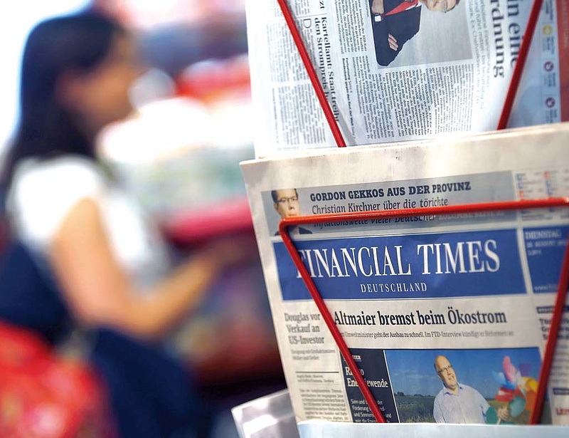 Egymillió előfizetője van a Financial Timesnak