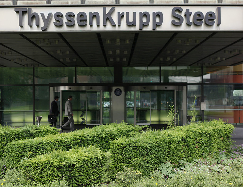 A vártnál jobb negyedévet zárt a ThyssenKrupp