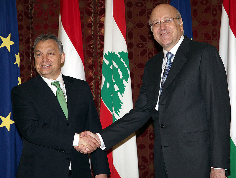 Orbán Libanonban tárgyalt