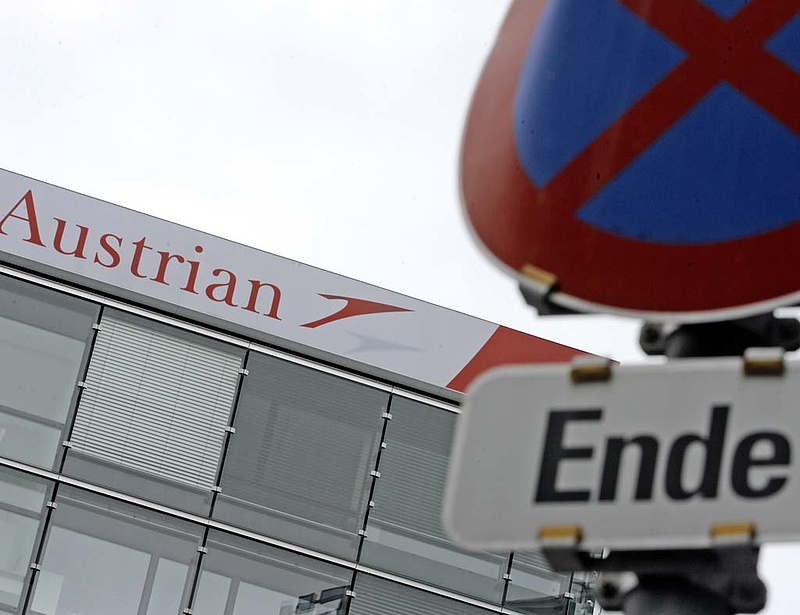Lefagyott az Austrian Airlines