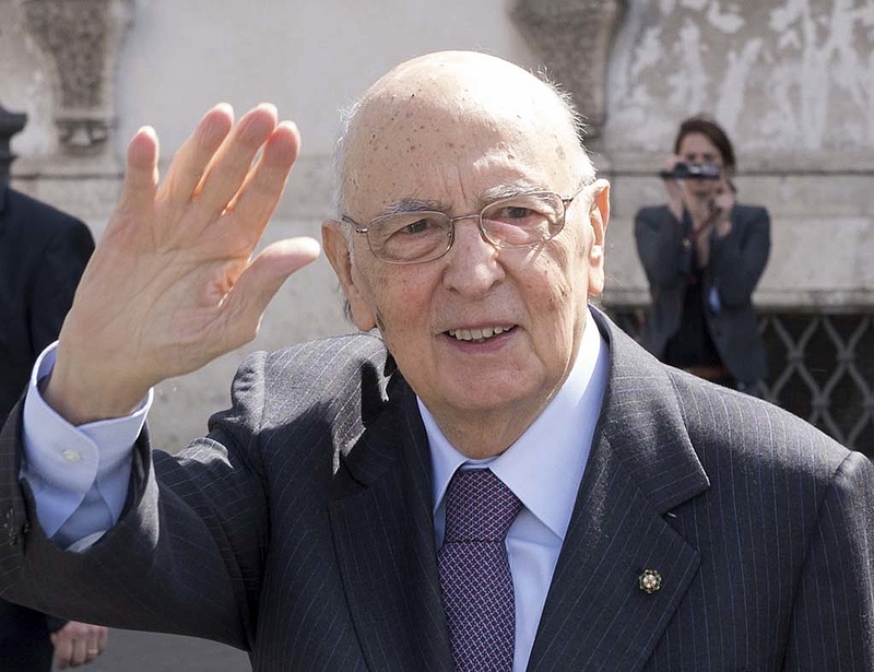 Január közepén távozik az olasz köztársasági elnök