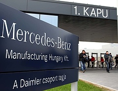 Már nyereséget hozott a kecskeméti Mercedes-gyár