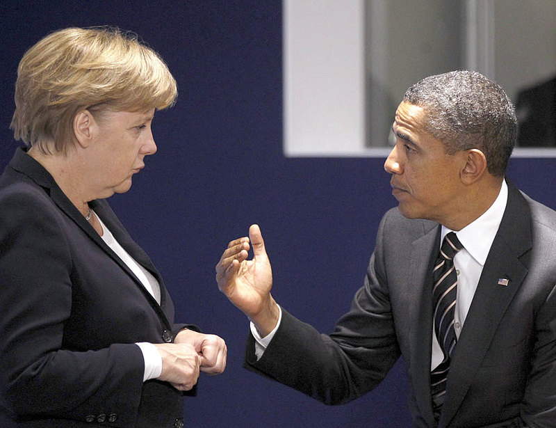 Jövő héten már Obamához megy Merkel