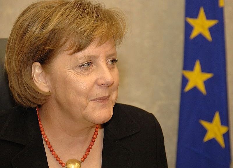 Hatalmas pofont kaphat Merkel