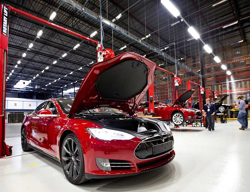 Indul a lítiumos akkumulátorok gyártása a Tesla óriásgyárában