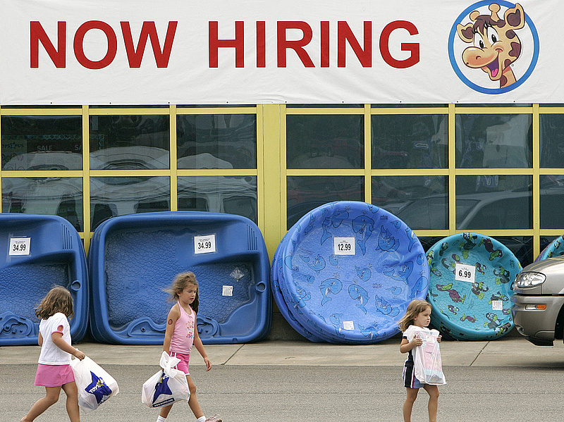 Gyenge a foglalkoztatottság bővülése USA-ban