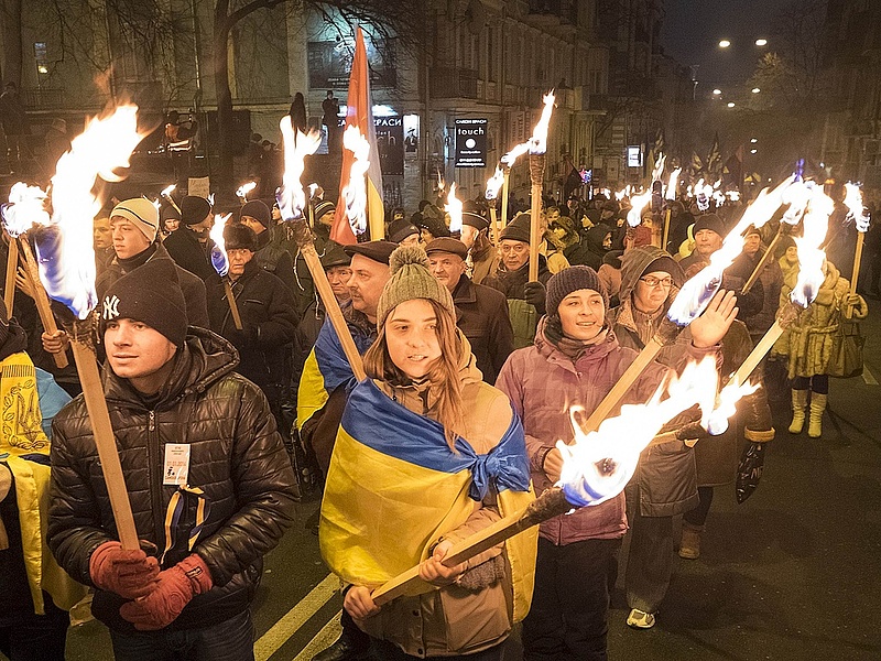 Polgárháborús hangulatban szilvesztereztek az ukránok