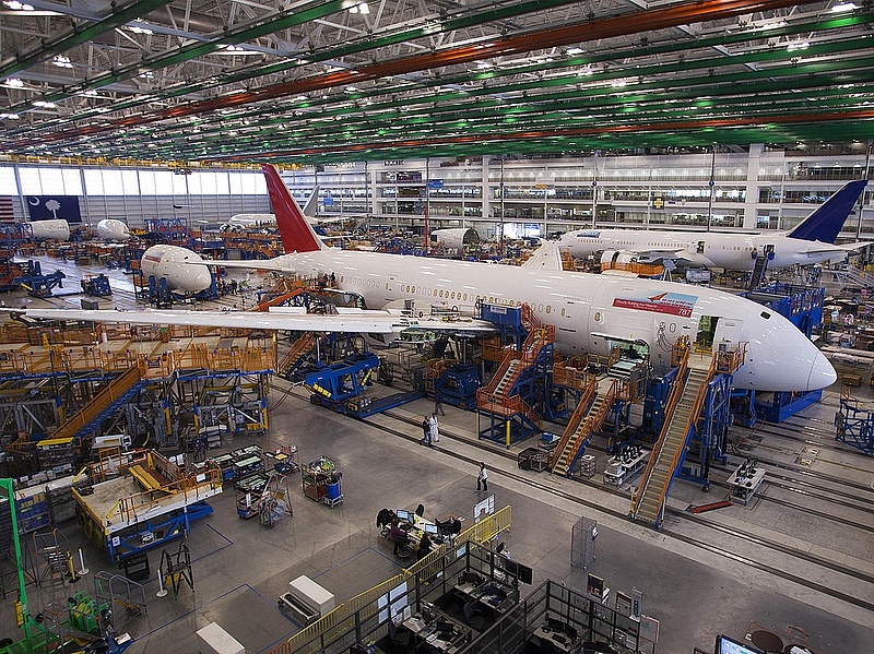 Rekordszámú gépet adott át 2014-ben a Boeing
