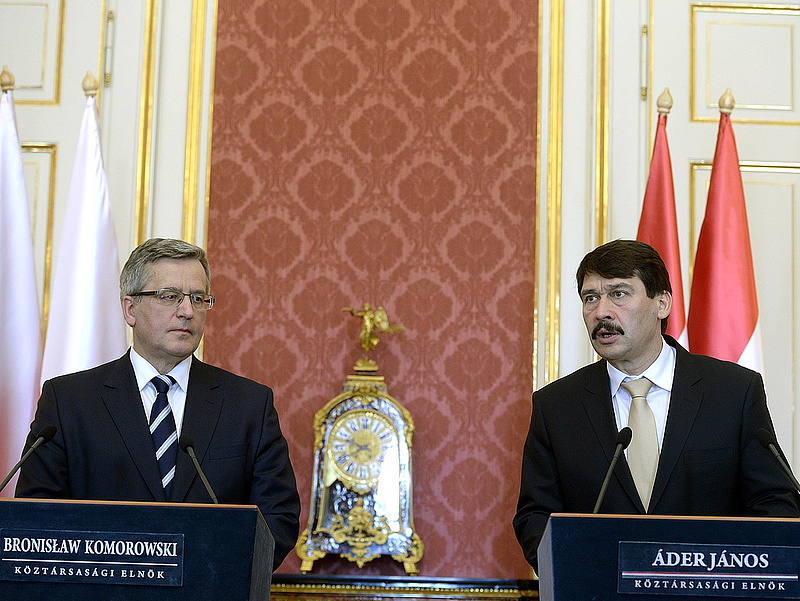 Ukrán válság: a magyar és lengyel államfő közös fellépést szorgalmaz