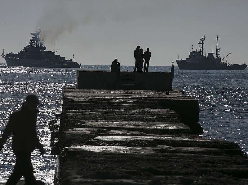 Támadást indítottak az orosz katonák a Cserkaszi ukrán hadihajó ellen