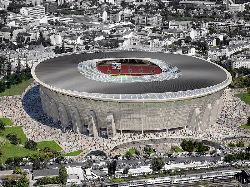 Ilyen lesz az új Puskás stadion 100 milliárdért - Nézze meg a képeket!