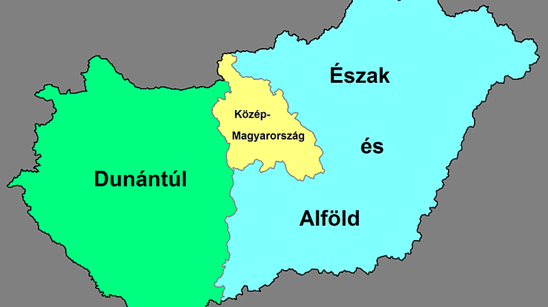 Szétválasztják a közép-magyarországi régiót  - itt a kormányhatározat
