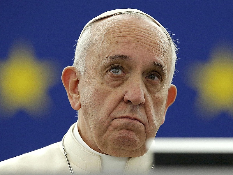 Ferenc pápa: Európát öregessé tette a válság