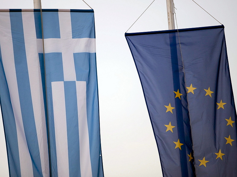 Évtizedes mélyponton a görög bankbetétek 