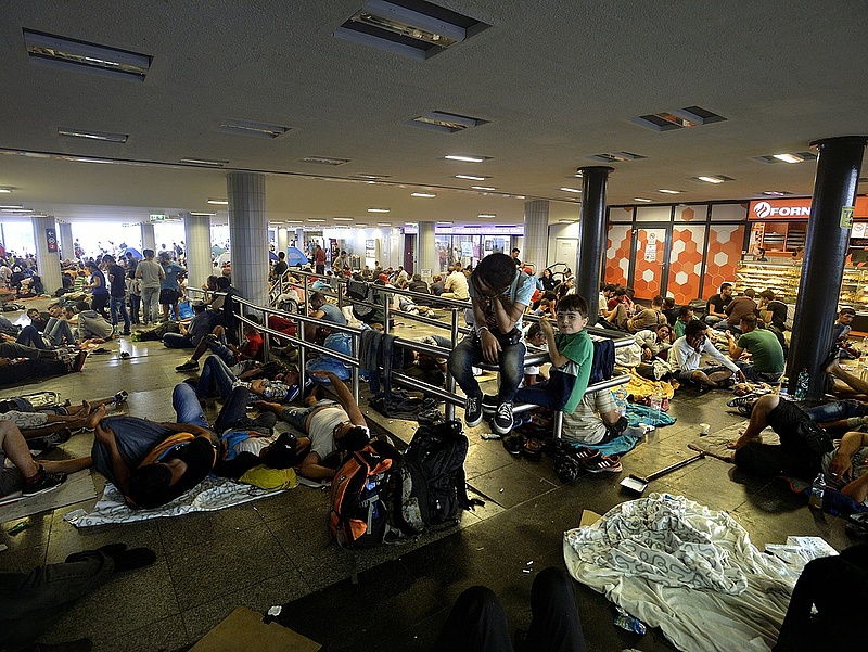 Ezt kapják a menekültek Budapesten