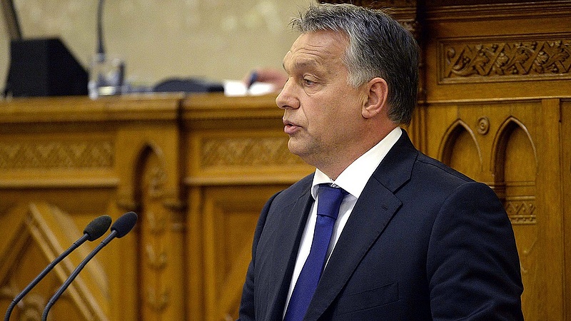 A parlamentben beszél ma Orbán Viktor