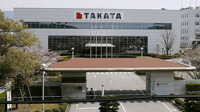 Veszteséges évet zár a Takata a légzsákbírság miatt
