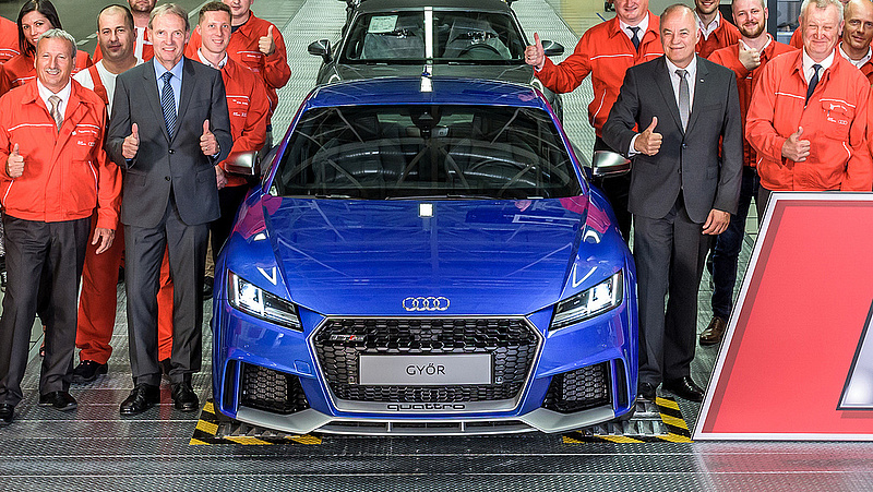 Az Audi leállítja a TT győri gyártását? Reagált a cég