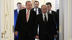 Erdogan megint Putyinnál járt