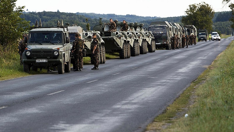 Figyelem, katonai járműveket kerülhet az utakon!