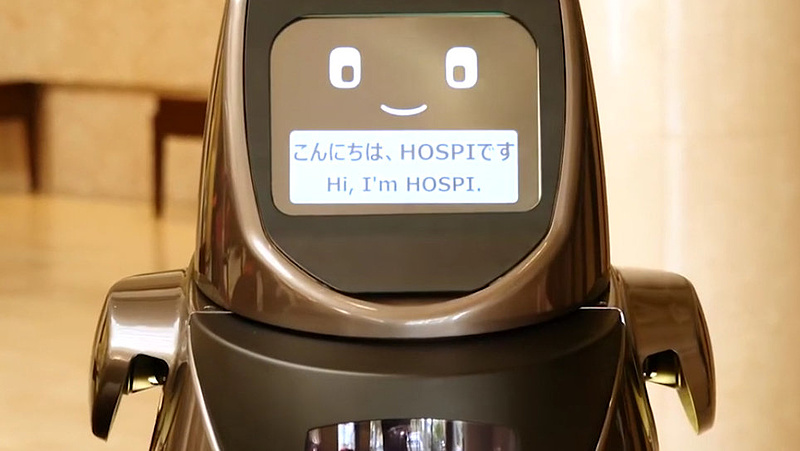 Itt a jövő: állományba került egy robot egy szállodában