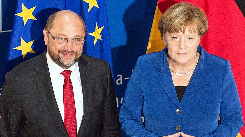 Ki nem találná, miről vitatkozott Merkel és Schulz