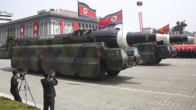 Besült az észak-koreai rakéta