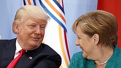 Merkel alaposan elpáholta Trumpot