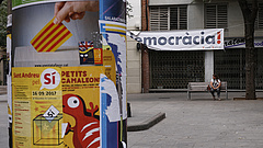 Óriási tüntetés volt Barcelonában