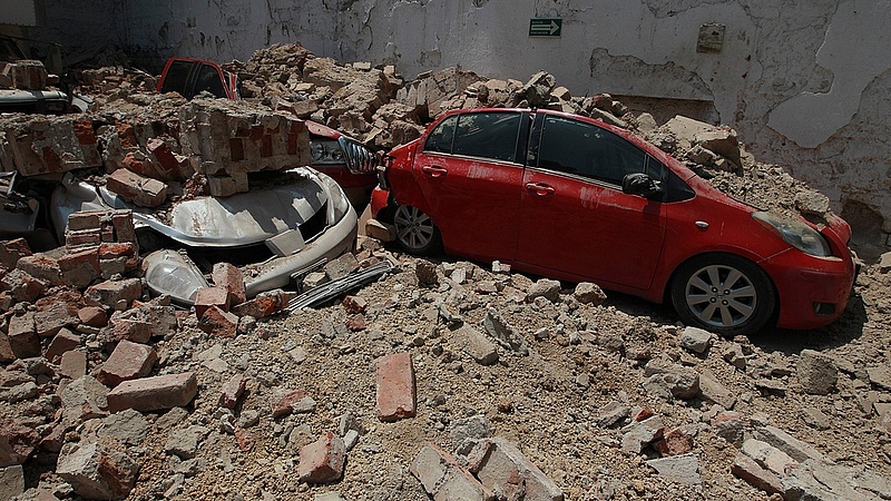 Újabb nagyerejű földrengés volt Mexikóban