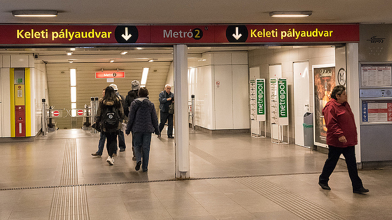 Nem jár a kettes metró Budapesten