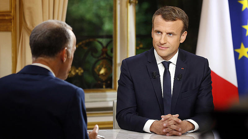 Nagy változásokról beszélt Macron