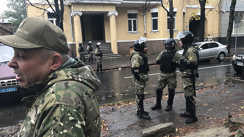 Őrizetben az ukrán belügyminiszter fia
