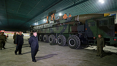Nukleáris fegyvereiről beszélt újévkor Kim Dzsongun
