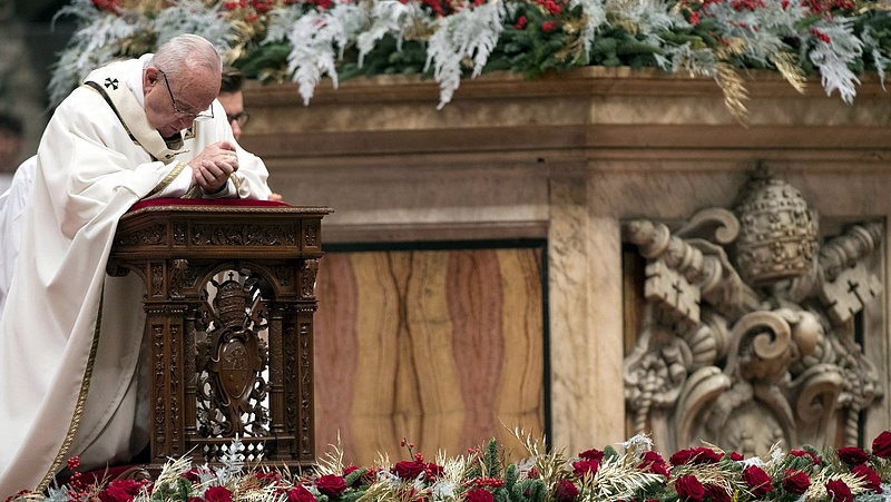 Ferenc pápa békés jövőt kívánt mindenkinek, köztük a menekülteknek