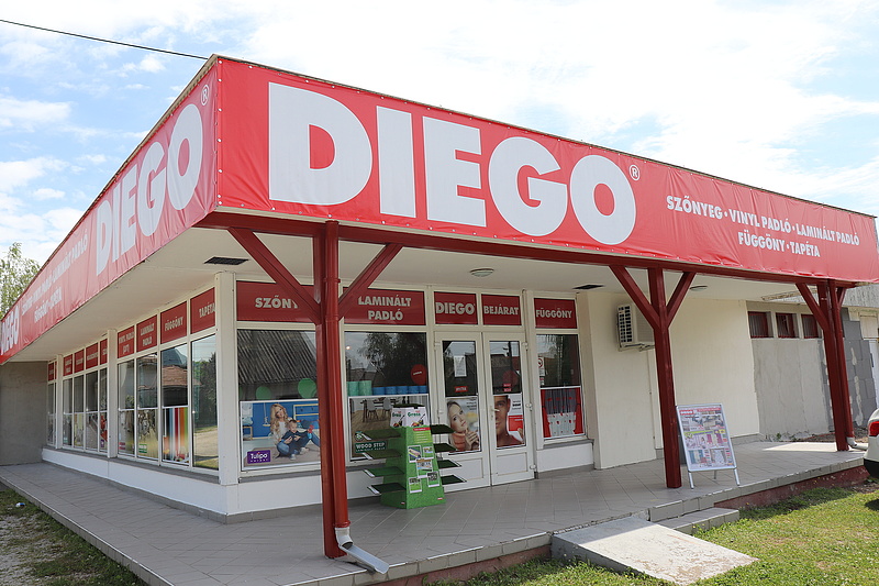 Fontos határkőhöz érkezett a Diego - új üzlet a Balatonnál