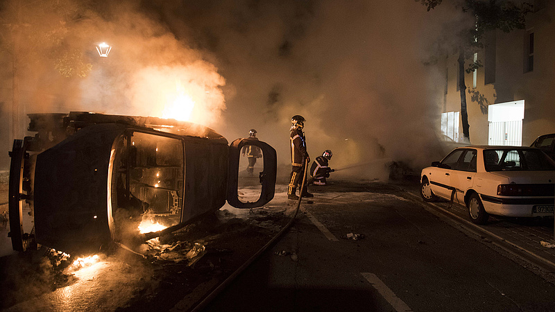 Harmadik éjjel voltak zavargások a franciaországi Nantes-ban