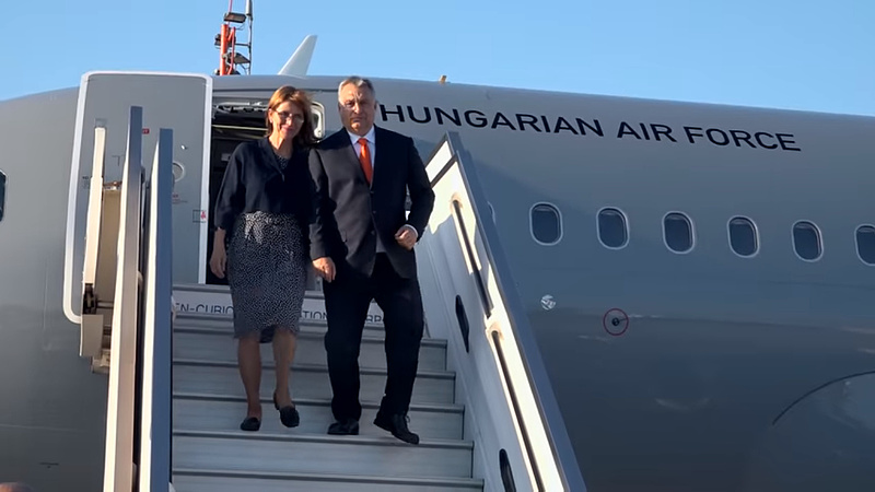 Kiderült, Orbán miért utazott katonai géppel Izraelbe 
