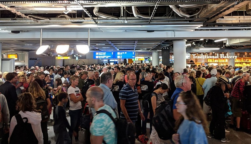 Kiürítették a frankfurti reptér egyik terminálját