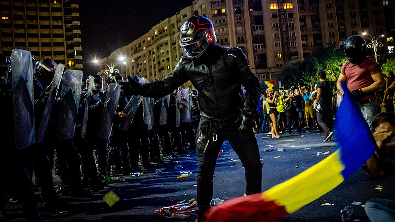 Romániai zavargások: vizsgálat indult, külföldi beavatkozást sejtetnek