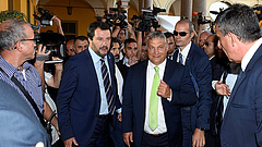 Orbán nagyon megdicsérte Salvinit