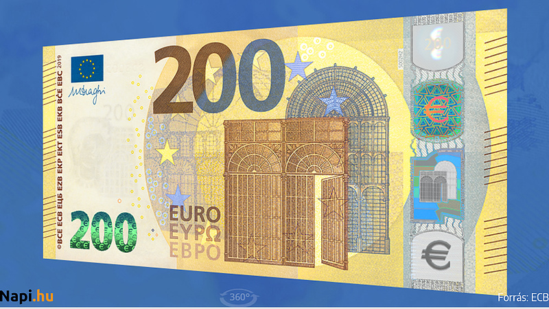 Csere az eurónál - nézze meg, milyenek lesznek az új bankjegyek!