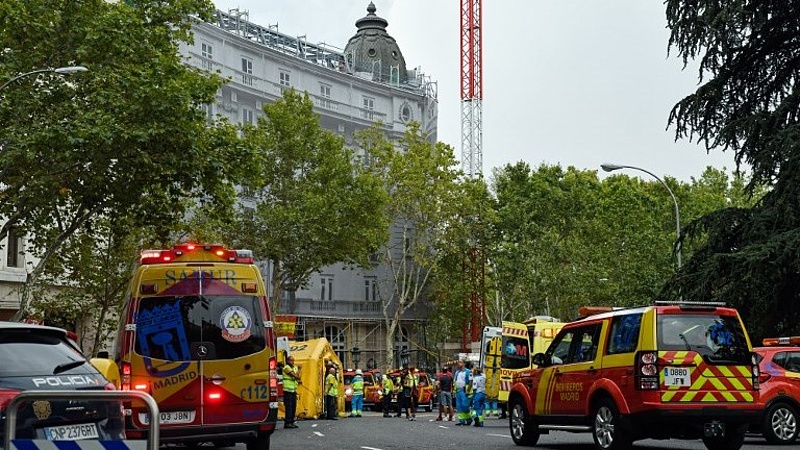 Súlyos baleset történt Madridban