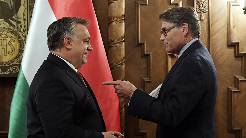 Orbán Viktor fogadta az amerikai energiaügyi minisztert