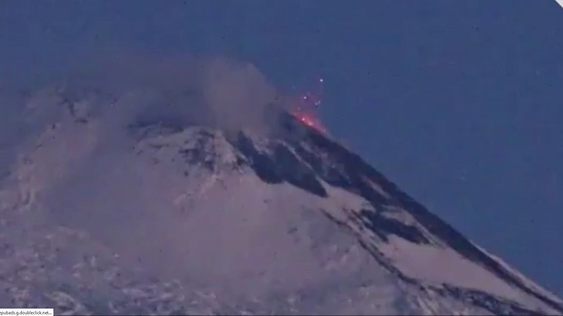 Kitört az Etna - videóval