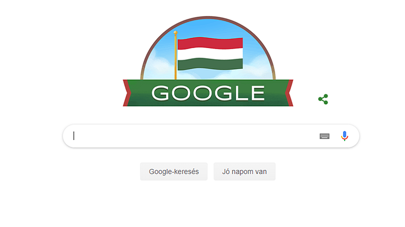 Magyarországot ünnepli a Google